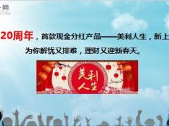 新华人寿美利人生百分之30固定金加现金分红加复利上市宣传10页.ppt