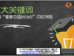 六大关键词读懂健康中国2030中的保险精美11页.ppt