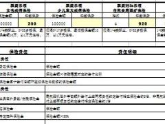 泰康人寿乐顺系列产品简易计划书1页.xls