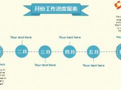 清新简洁工作汇报PPT模版16页.ppt