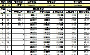 太平盛世慧年华利益演示表1页.xls