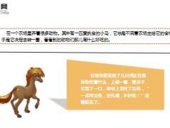 每日保险故事快乐的小马8页.ppt
