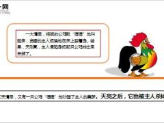 每日保险故事主人杀鸡9页.ppt