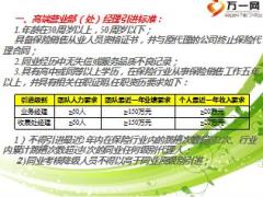 保险公司高端营业部处经理引进管理办法13页.ppt