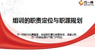 组训的职责定位与职涯规划含备注35页.ppt