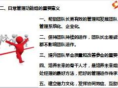 团队日常管理功能组运作分享33页.ppt