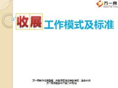 收展工作模式及标准15页.ppt