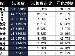 山东省2016年前11月财险公司总保费排行榜.xls