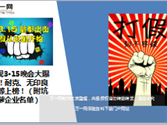 2017年央视315晚会曝光台31页.ppt