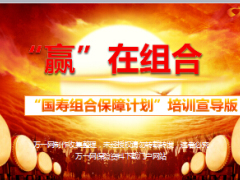 国寿产品组合保障计划培训宣导版72页.ppt