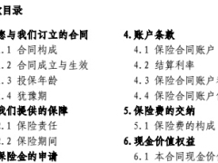 华夏金管家年金保险万能型铂金版条款投核保规则.rar