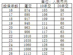 国寿鸿寿年金保险费率表条款产品说明书.rar