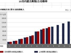 内蒙古2016年前10月财险公司总保费排行榜.xls