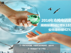 2016年寿险电话营销行业发展形势分析报告解读15页.ppt