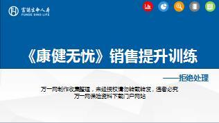 富德生命康健无忧早会课件五拒绝处理13页.ppt