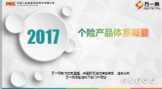 人保健康2017年个险产品体系概要88页.ppt