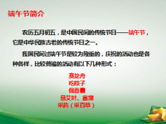 五月早会专题端午节之客户活动技巧17页.ppt