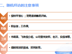 保险营销随机拜访的流程要点及话术23页.ppt
