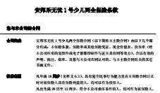 安邦乐无忧1号少儿两全保险条款9页.rar