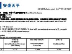 安盛天平卓越环球个人医疗保障计划费率牙科与生育2页.rar