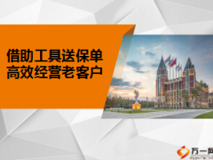 绩优分享借助工具送保单高效经营老客户39页.ppt