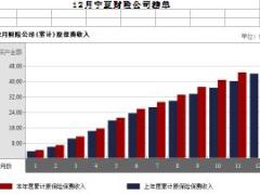 宁夏2016年前12月财险公司总保费排行榜.xls