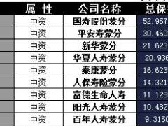 内蒙古2017年前5月寿险公司总保费排行榜.xls