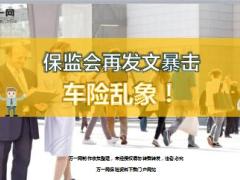 保监会再发文暴击车险乱象17页.ppt