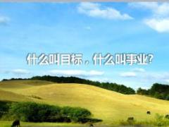 每日鸡汤什么叫目标什么叫事业.rar
