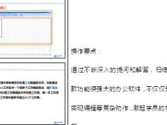 助理组训资格培训班五课程4EXCEL的操作和应用讲师手册15页.doc