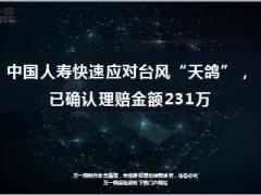 中国人寿快速应对台风天鸽已确认理赔金额231万8页.ppt