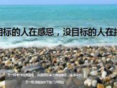 每日鸡汤有目标的人在感恩没目标的人在报怨.rar