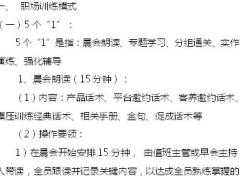 2018年开门红职场训练操作指引22页.doc