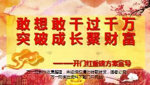 2018狗年开门红重磅方案宣导片51页.ppt