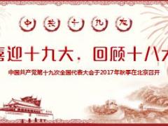 喜迎十九大回顾十八大PPT模板22页.pptx