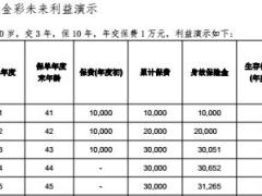 长城金彩未来年金保险产品简介条款.rar