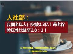 人社部发布我国老年人口突破2亿3千万12页.ppt