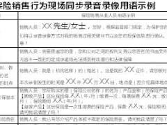 保险销售行为现场同步录音录像用语示例2页.doc