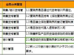个险渠道2018年年度合规检查点1页.xls