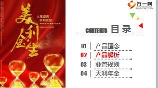 新华美利金生A款保险产品计划解析34页.ppt