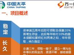 中国太平卓越至尊产品专案宣导13页.ppt