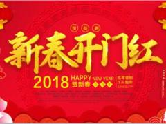 2018年狗年红红火火开门红PPT模板10页.ppt