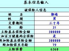 信泰百万健康重大疾病保险投保建议书3页.xls