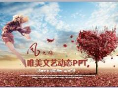 唯美文艺动态PPT模板27页.pptx