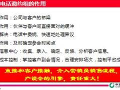 产说会电话邀约组注意事项职责内容要点流程30页.ppt