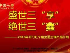 国寿2018开门红盛世三享绝世三鑫卖点销售规则介绍73页.ppt