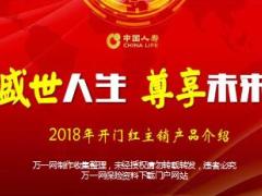 中国人寿2018开门红主销产品盛世尊享销售宣导34页.ppt