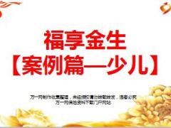 新华福享金生A案例之少儿篇12页.ppt