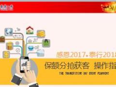 泰康泰行保交通意外伤害险保额分抢获客操作指引28页.ppt