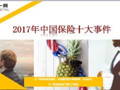 2017年中国保险业十大事件20页.ppt